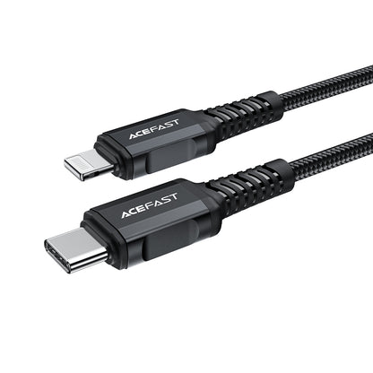 ACEFAST MFI cable for iPhone USB-C - Lightning 30W 3A 1.8m black – image 9