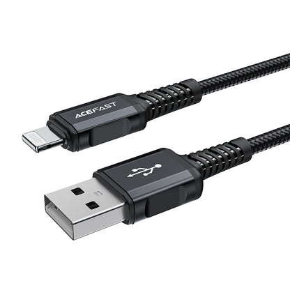 ACEFAST MFI cable for iPhone USB - Lightning 2.4A 1.8m black – image 2