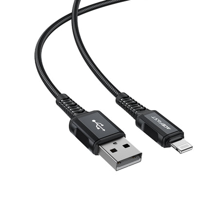 ACEFAST MFI cable for iPhone USB - Lightning 2.4A 1.8m black – image 6