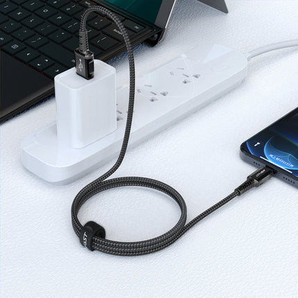 ACEFAST MFI cable for iPhone USB - Lightning 2.4A 1.2m black – image 4