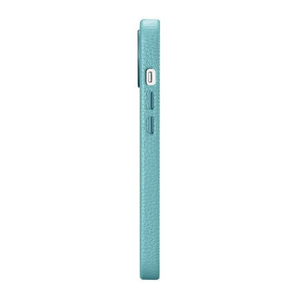 ICARER iPhone 14 magnetic leather case with MagSafe Litchi Premium Leather Case green – image 6