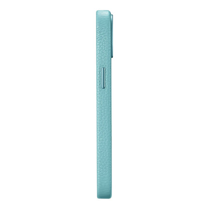 ICARER iPhone 14 magnetic leather case with MagSafe Litchi Premium Leather Case green – image 7