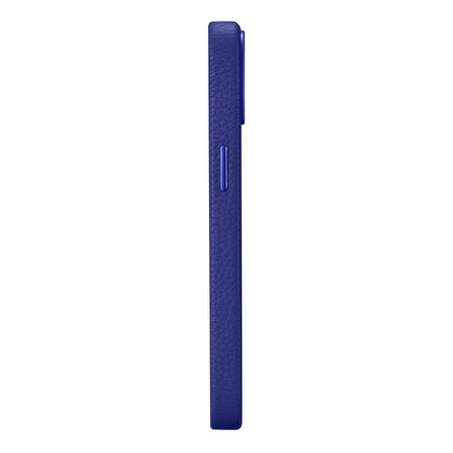 ICARER iPhone 14 Plus magnetic leather case with MagSafe Litchi Premium Leather Case navy blue – image 7