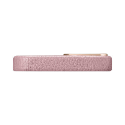 ICARER iPhone 14 Plus magnetic leather case with MagSafe Litchi Premium Leather Case pink – image 4