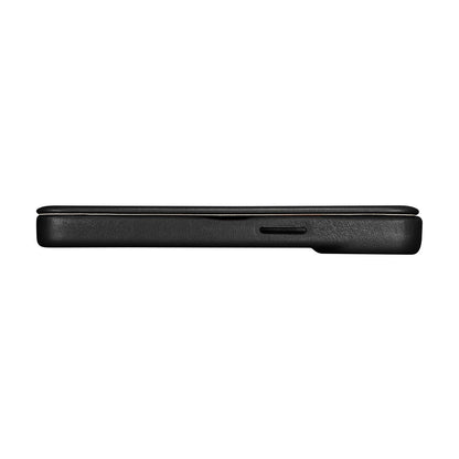 ICARER Leather case for iPhone 14 Plus with magnetic flap MagSafe CE Premium Leather black – image 11