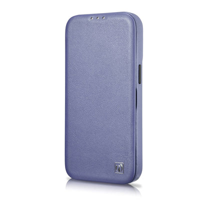 ICARER iPhone 14 Pro Max Magnetic Flip Case MagSafe CE Premium Leather light purple – image 5
