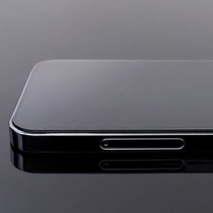 WOZINSKY SET 2x Full-screen tempered glass with frame for iPhone 15 Pro Max, black – image 5