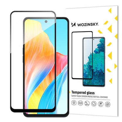 WOZINSKY Full screen tempered glass protector for Realme 11 Tempered Glass
