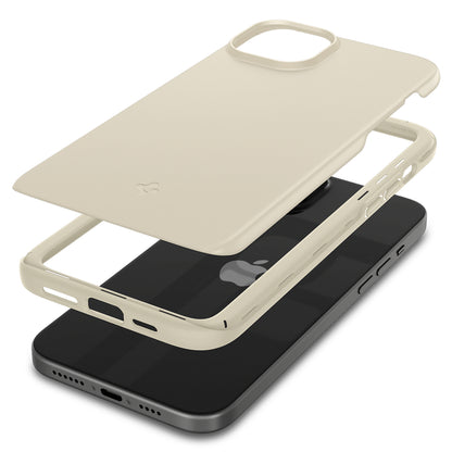 SPIGEN Protective case for iPhone 15 Plus Thin Fit, beige – image 11