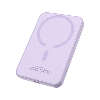 BASEUS Mini power bank 5000mAh 20W + USB-C cable 20V / 3A purple – image 2