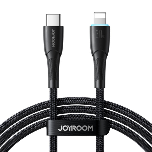 JOYROOM Cable for iPhone Starry Series USB-C - Lightning 30W 1m black