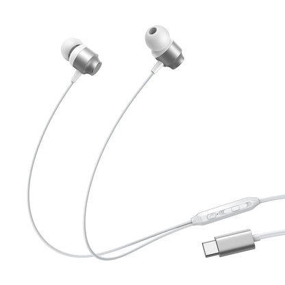 JOYROOM JR-EC06 USB-C in-ear headphones silver headset – image 7