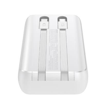 JOYROOM Mini powerbank 10000mAh with built-in cables JR-PBC06 30W white – image 6