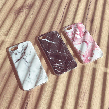 WOZINSKY Marble gel case marble cover for Xiaomi Redmi 8A pink – image 2