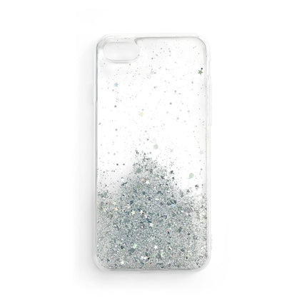 WOZINSKY Shiny case cover with glitter for Samsung Galaxy A72 4G Star Glitter transparent