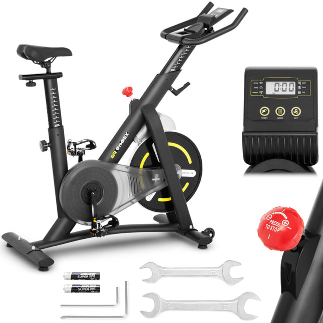 Steady bike 13 kg LCD Gymrex GR-MG13