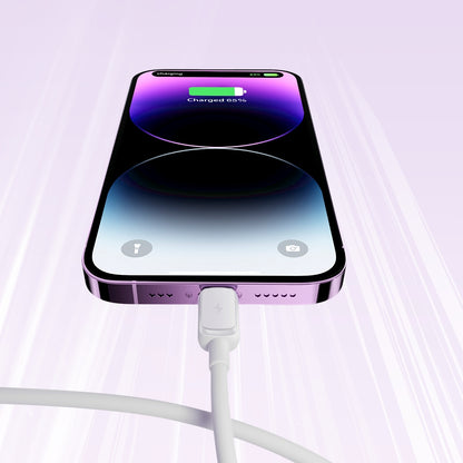 JOYROOM Cable for iPhone Lightning - USB 2.4A 1.2m white – image 11