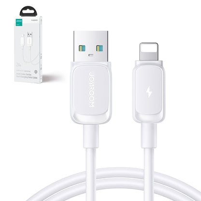 JOYROOM Cable for iPhone Lightning - USB 2.4A 1.2m white – image 3