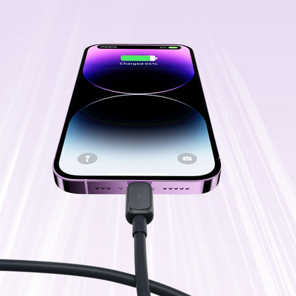 JOYROOM Cable for iPhone Lightning - USB 2.4A 1.2m black – image 11