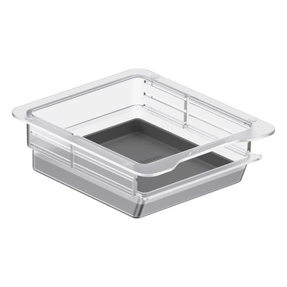 BASEUS T-Space drawer organizer for Tesla Model 3 / Y center console, gray – image 3