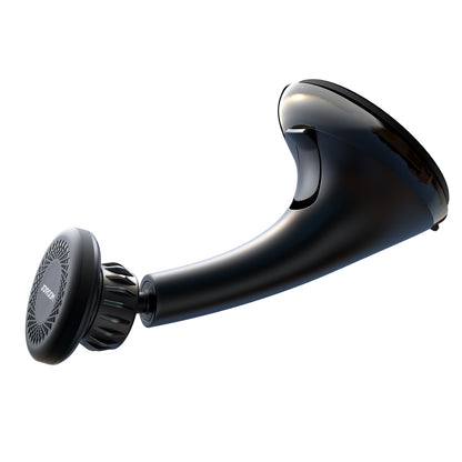 JOYROOM Universal magnetic car phone holder for the cockpit, glass, black – image 3