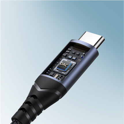 JOYROOM DAC USB-C to 3.5mm mini jack adapter, black – image 10