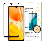 WOZINSKY Vivo X80 Lite / V25 9H Full Screen Tempered Glass with Case Friendly Black Frame