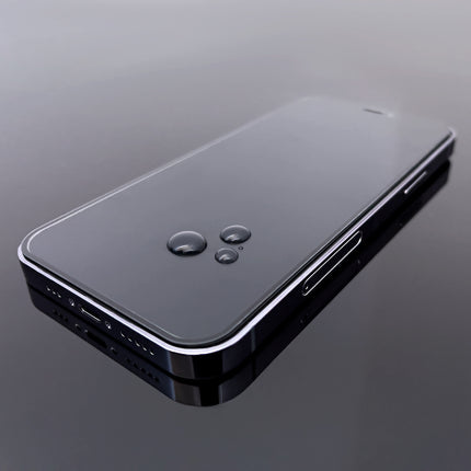 WOZINSKY 9H tempered glass for the entire screen of Infinix Hot 12i with Case Friendly black frame – image 8