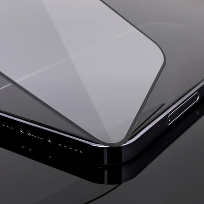 WOZINSKY 9H tempered glass for the entire Xiaomi Redmi A1+ screen with a black Full Glue frame – image 3