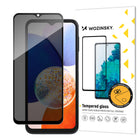 WOZINSKY Privacy tempered glass for the Samsung Galaxy A13 screen with an Anti Spy filter