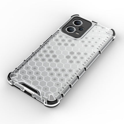 HURTEL Armored hybrid case for Xiaomi Redmi Note 12 5G / Poco X5 5G Honeycomb black – image 7
