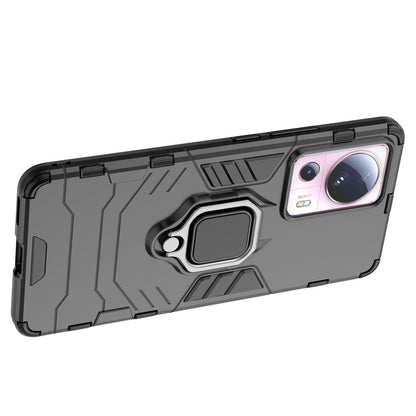 HURTEL Armored case for Xiaomi 13 Lite, Ring Armor magnetic holder, black – image 11