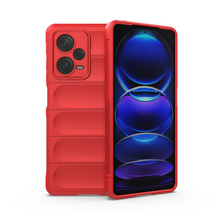 HURTEL Flexible cover for Xiaomi Redmi Note 12 Pro+ Magic Shield Case, red