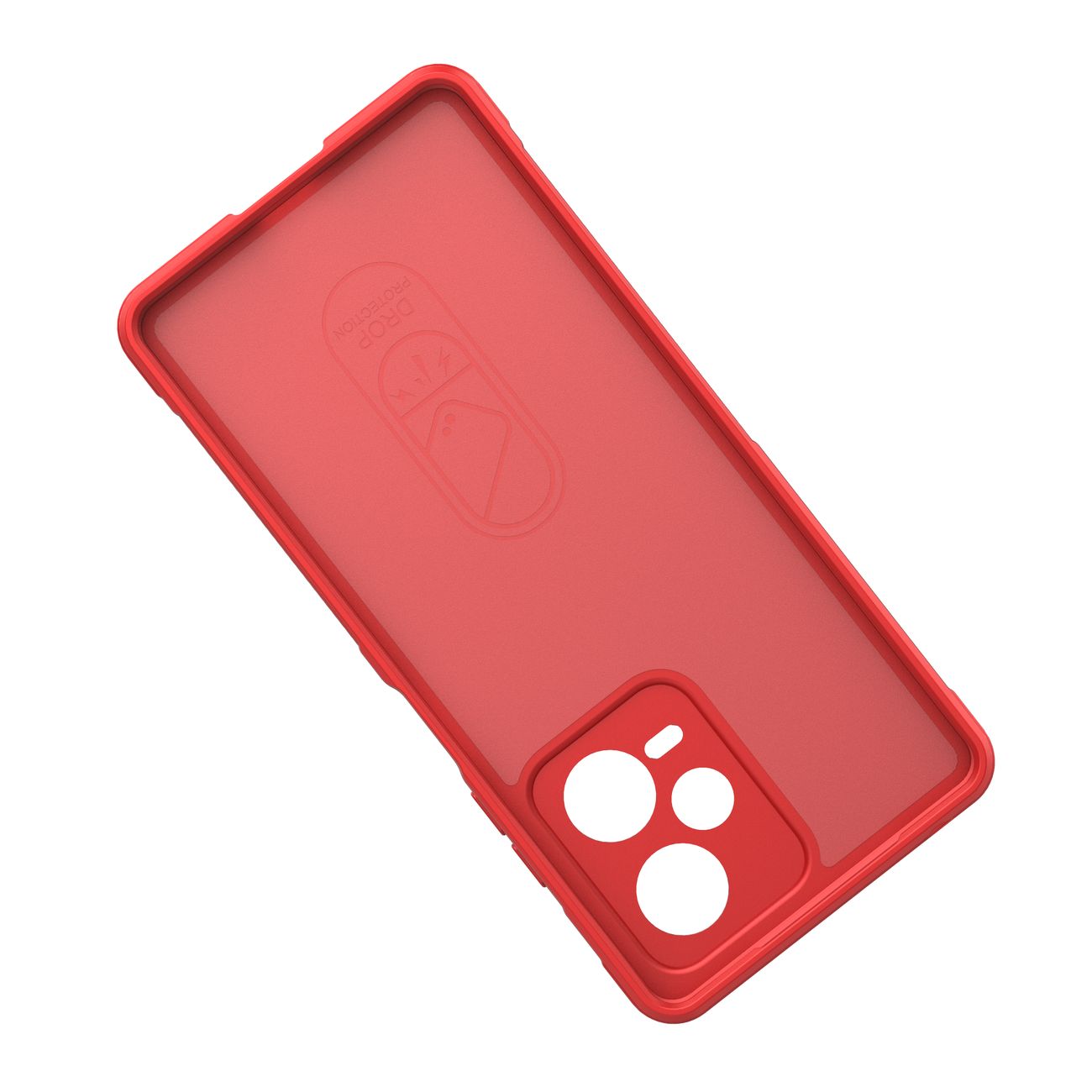 HURTEL Flexible cover for Xiaomi Redmi Note 12 Pro+ Magic Shield Case, red – image 4