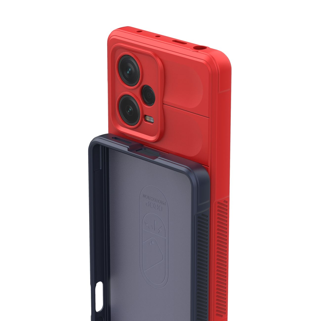 HURTEL Flexible cover for Xiaomi Redmi Note 12 Pro+ Magic Shield Case, red – image 6