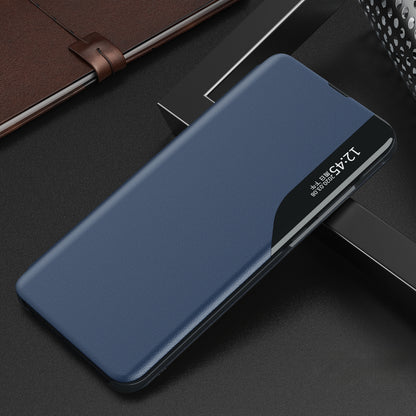HURTEL Cover for Samsung S24+ with flap and Eco Leather View Case blue stand – image 2