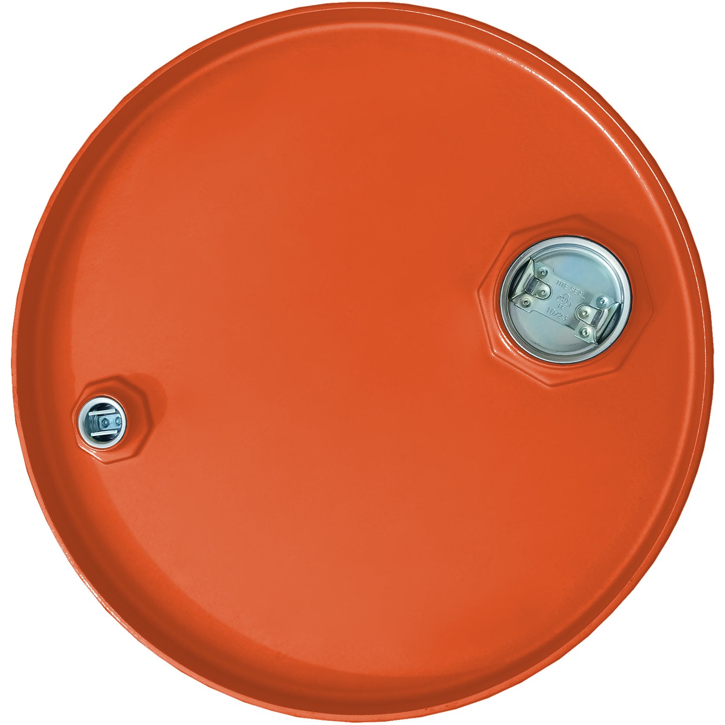 Beczkopol Steel metal barrel TH 60L, corks 2 and 3/4 - ORANGE – image 2
