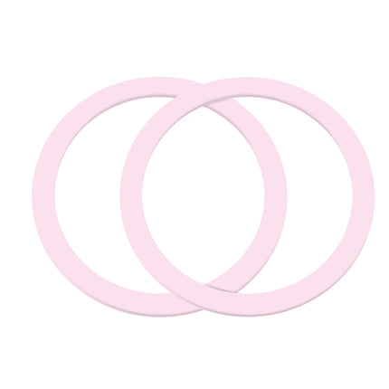 JOYROOM Metal magnetic ring for a smartphone, pink SET of 2 pcs. – image 2