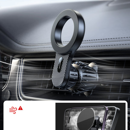 JOYROOM Magnetic car holder for iPhone with MagSafe for air vent, black – image 10
