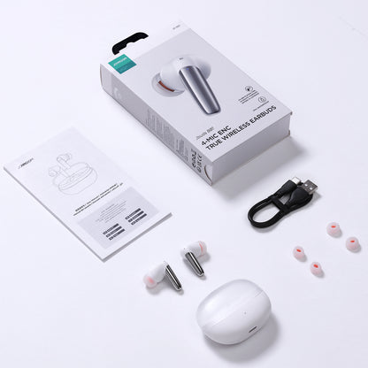 JOYROOM ENC Jbuds Series USB-C wireless in-ear headphones, white – image 7