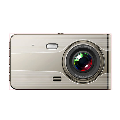 HURTEL Full HD G-sensor LCD car video recorder with reversing camera, beige