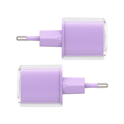 ACEFAST PD 30W GaN3 USB-C network charger with display, purple – image 2