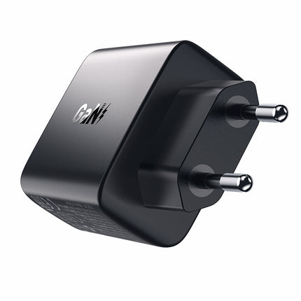 ACEFAST PD 35W GaN wall charger with 3 ports 2x USB-A + USB-C black – image 4