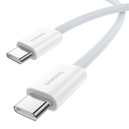 BASEUS Cable USB-C 30W PD 480Mb/s Superior Series ll 1m white – image 2