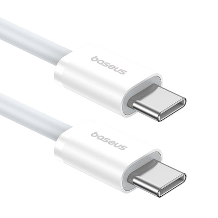 BASEUS Cable USB-C 30W PD 480Mb/s Superior Series ll 1m white – image 4