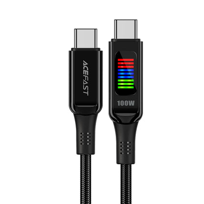 ACEFAST USB-A - USB-C cable 60W with 1.2m display, black – image 8
