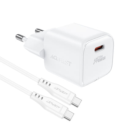 ACEFAST Mini PD 20W GaN charger + USB-C cable, white – image 4