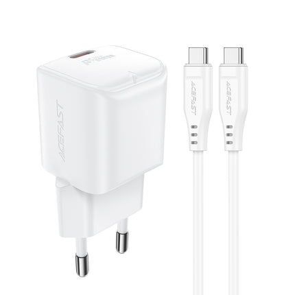 ACEFAST Mini PD 20W GaN charger + USB-C cable, white – image 8