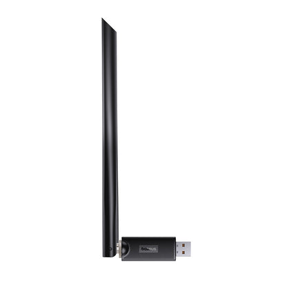 BASEUS External USB WiFi 2.4GHz 150Mb/s network card with 6dBi antenna, black