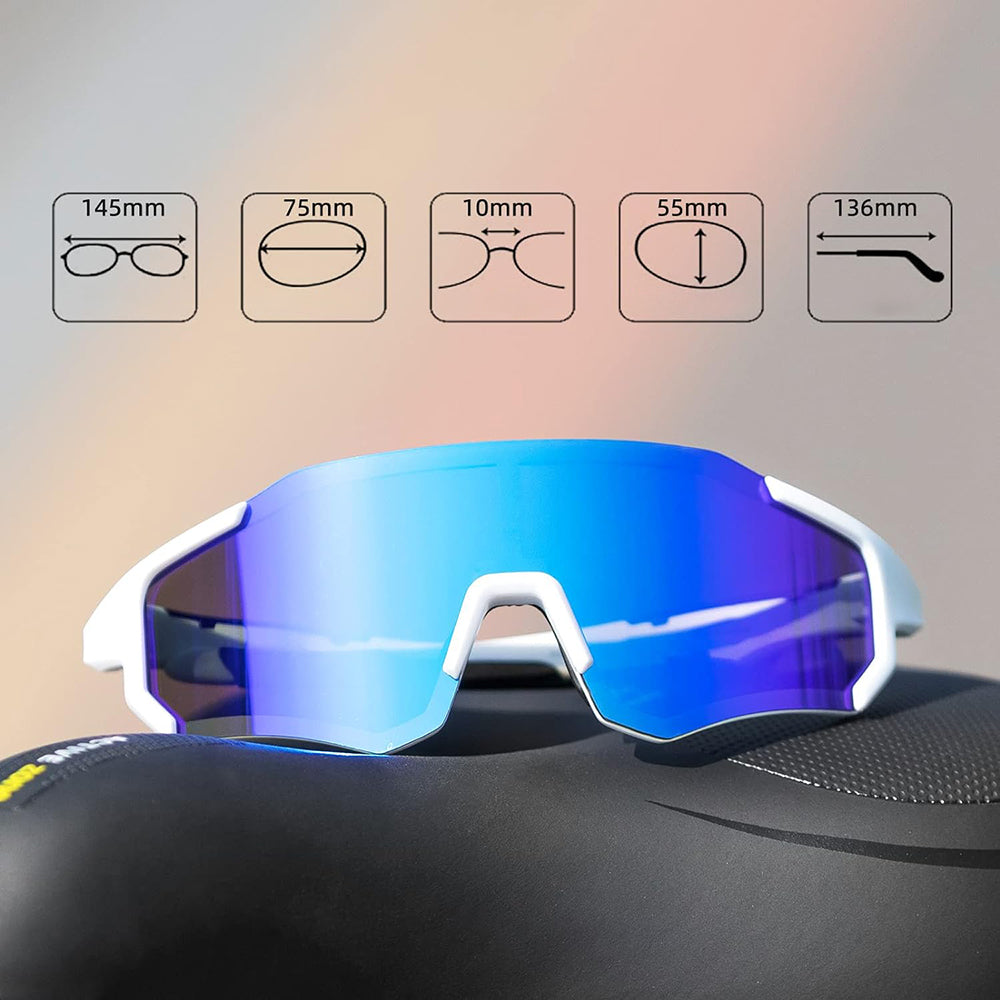 ROCKBROS Cycling clothing – Cycling glasses with polarization and UV 400 – image 4
